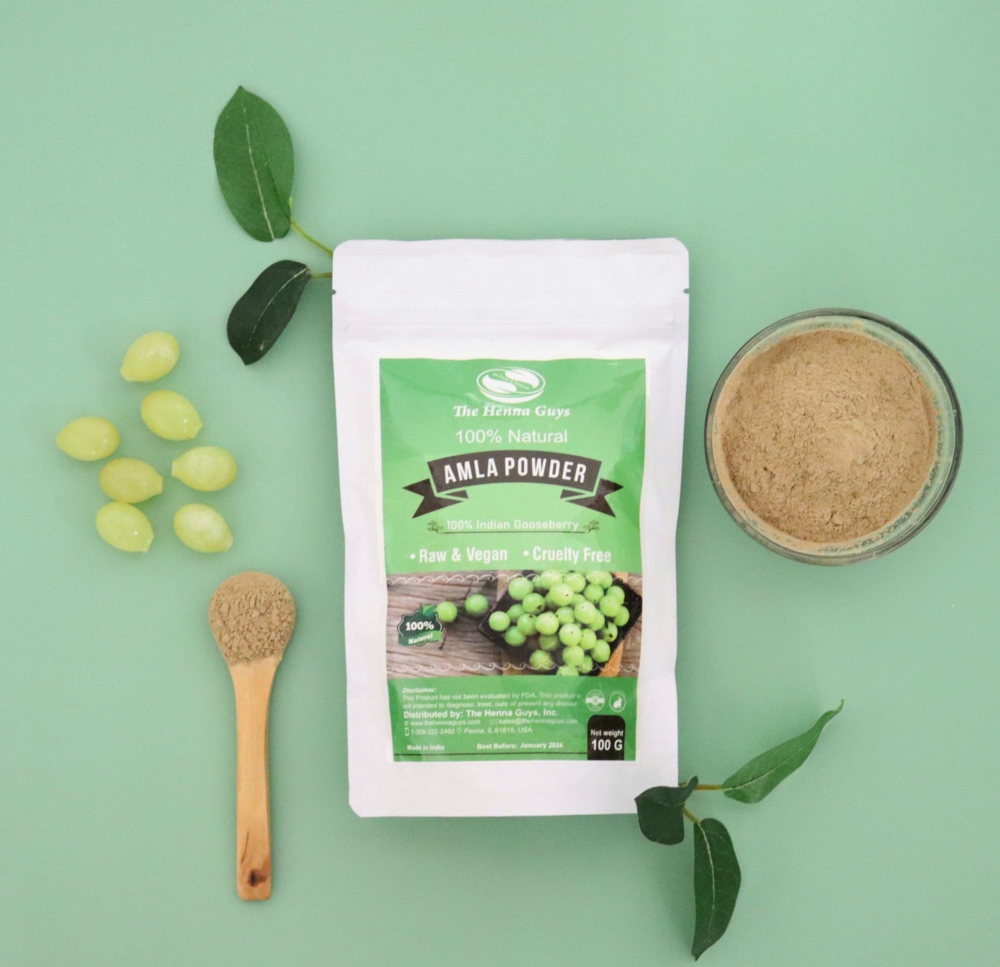 Amla Powder - Strengthen Hair & Boost Volume Mask