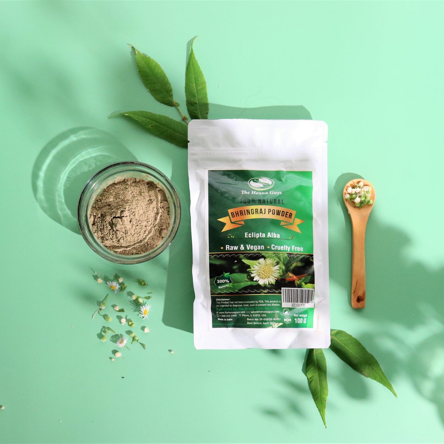 Bhringraj Powder - Hair Strength & Growth Boosting Mask