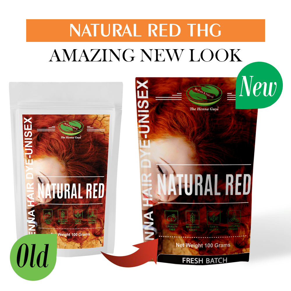 Natural Red Henna Hair Dye