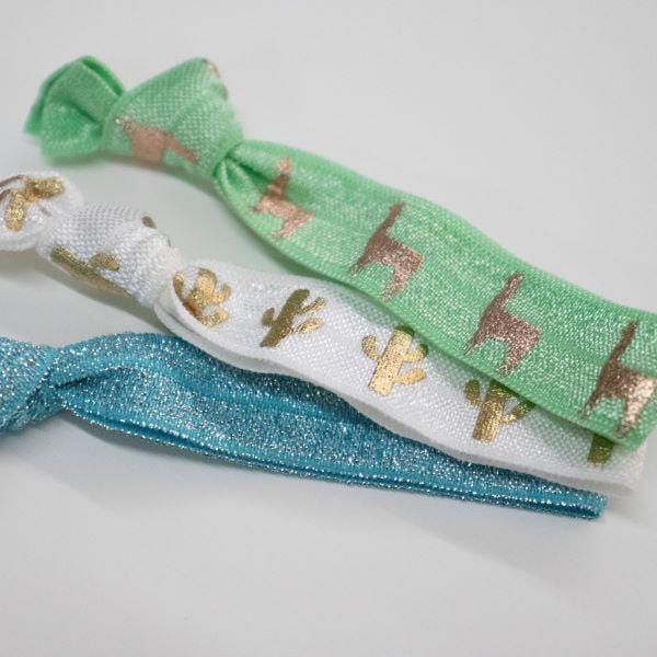 Anti-Breakage Patterned Hair Ties