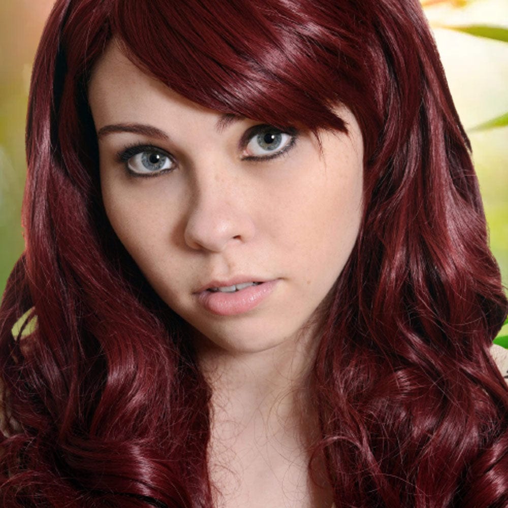 Burgundy Henna Hair Dye