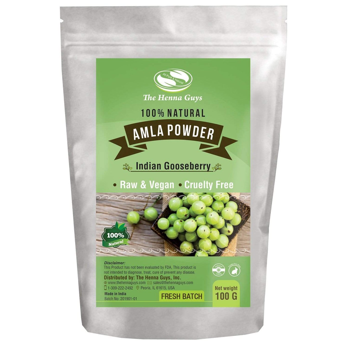 Enhance the Color & Manageability Combo - Amla & Cassia Powder