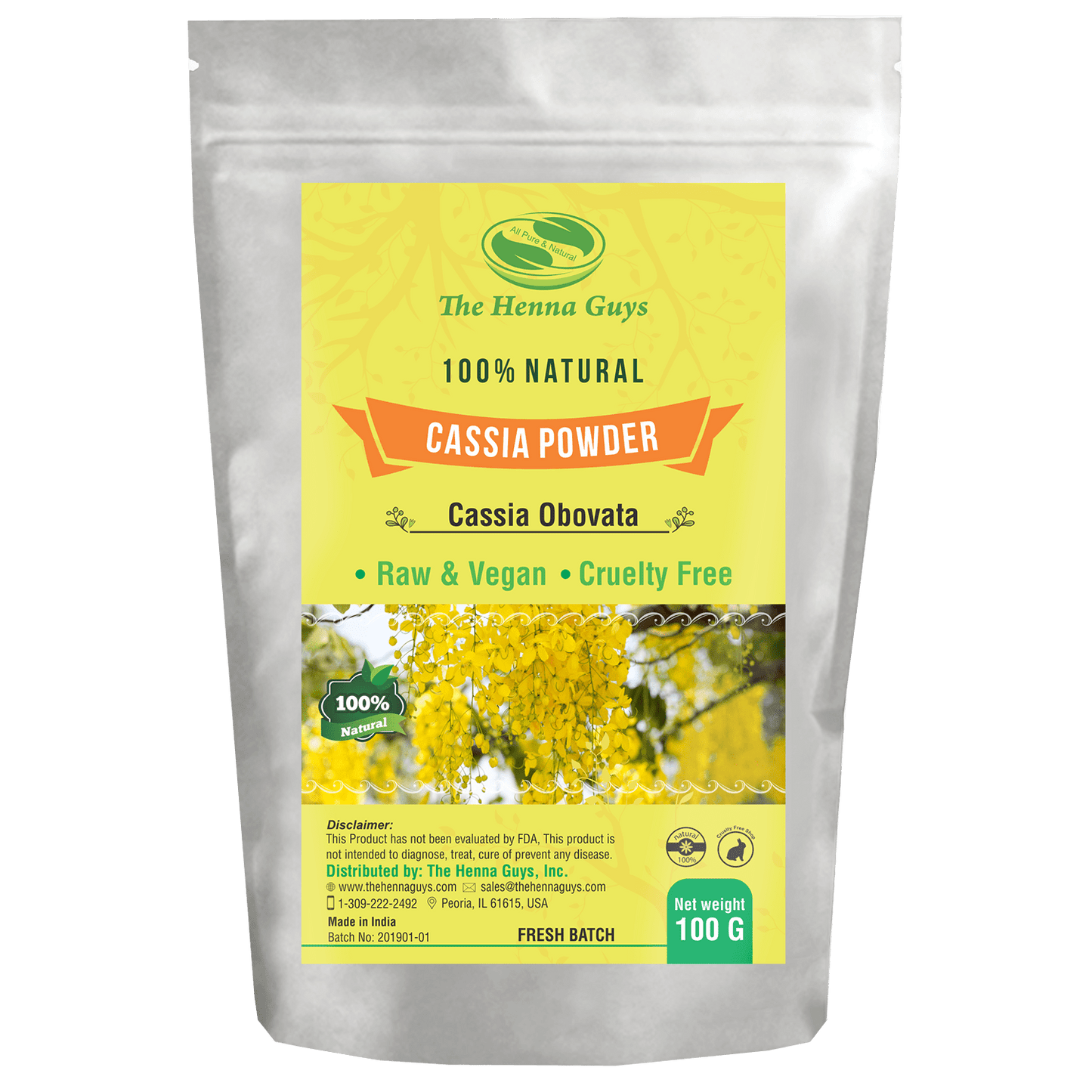 Enhance the Color & Manageability Combo - Amla & Cassia Powder