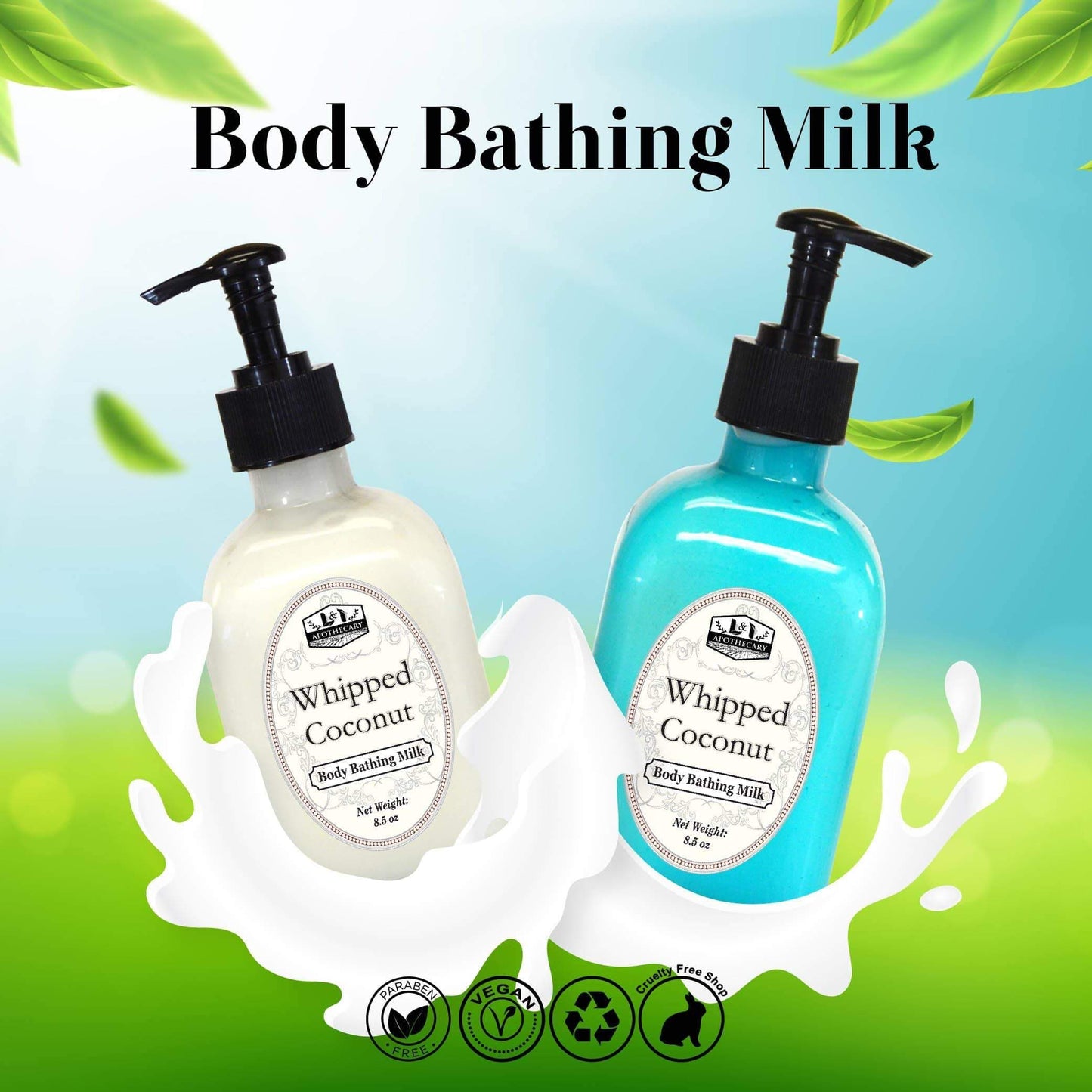 Luxurious Whipped Coconut Body Wash