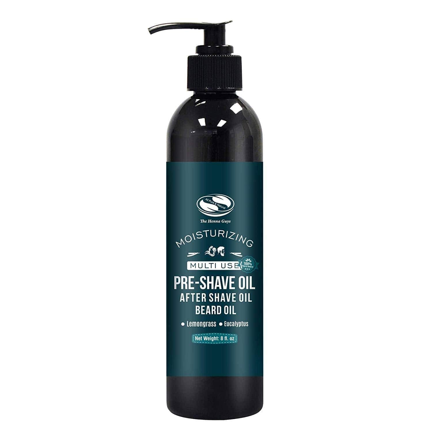 Pre shave Oil Lemongrass Eucalyptus – The Henna Guys
