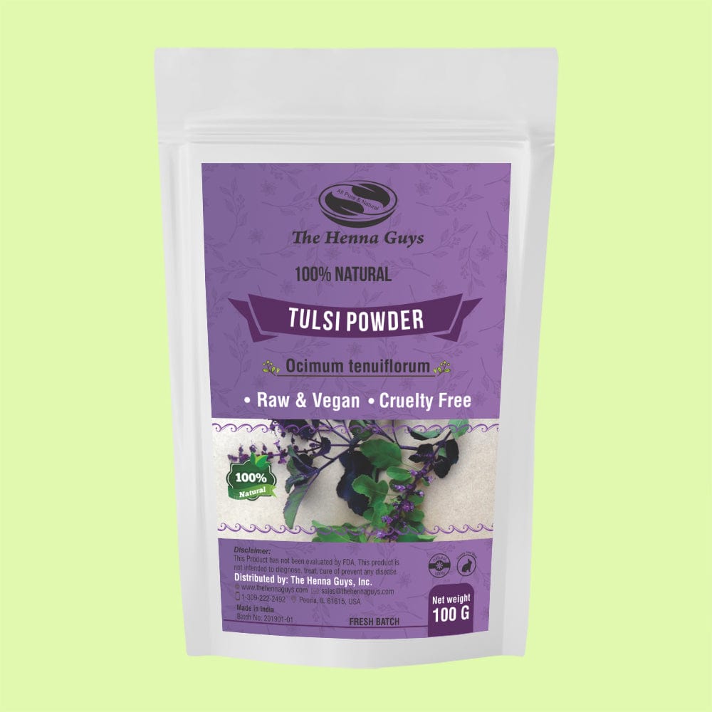 Tulsi Powder - Purifying Hair & Face Mask