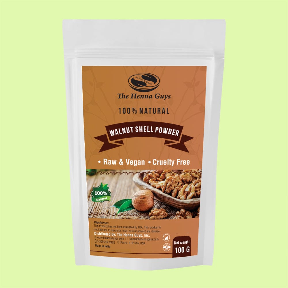 Walnut Shell Powder - Exfoliating Face & Hair Mask
