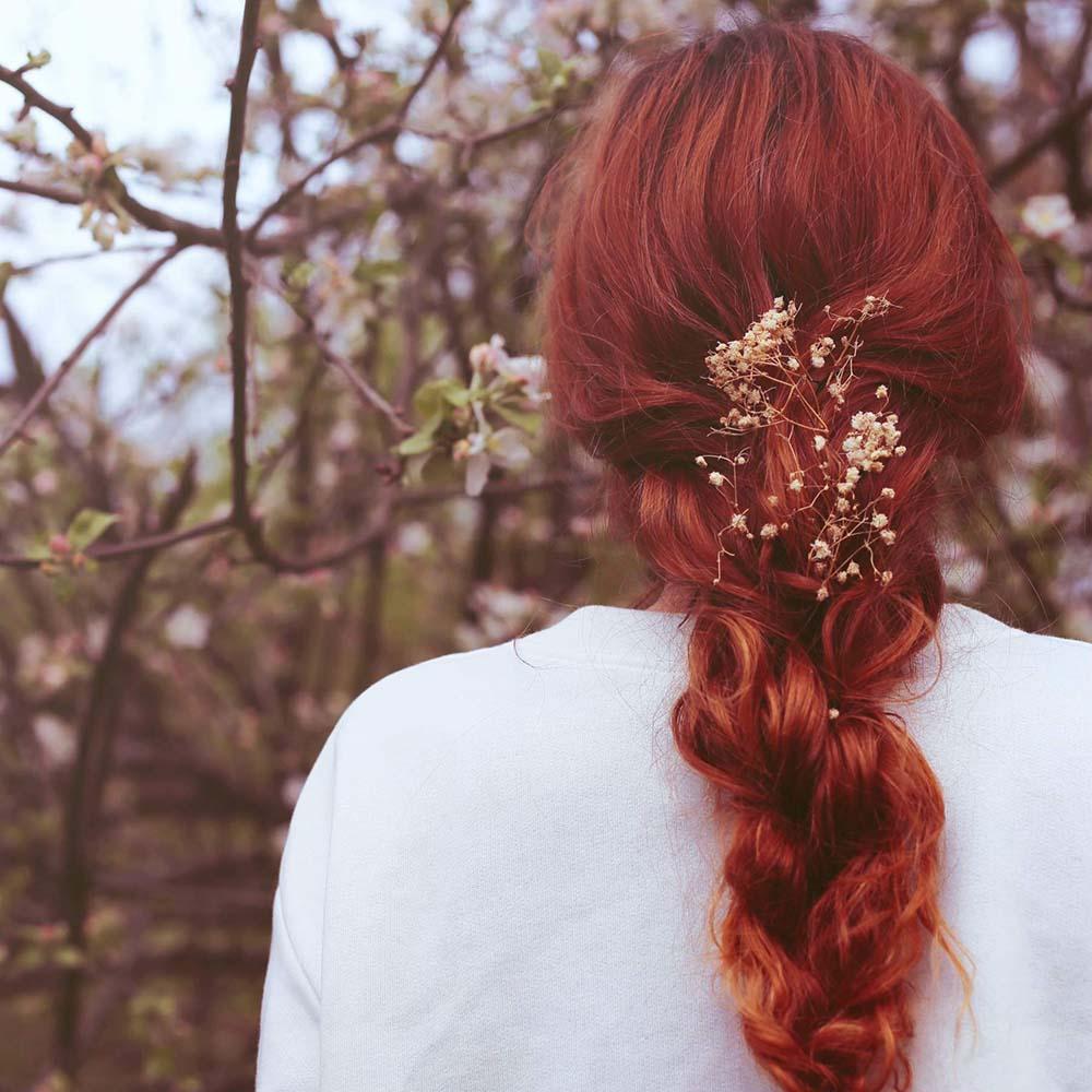 Wine Red Henna Hair Dye