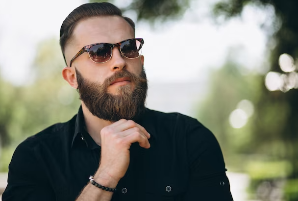 beard growth men