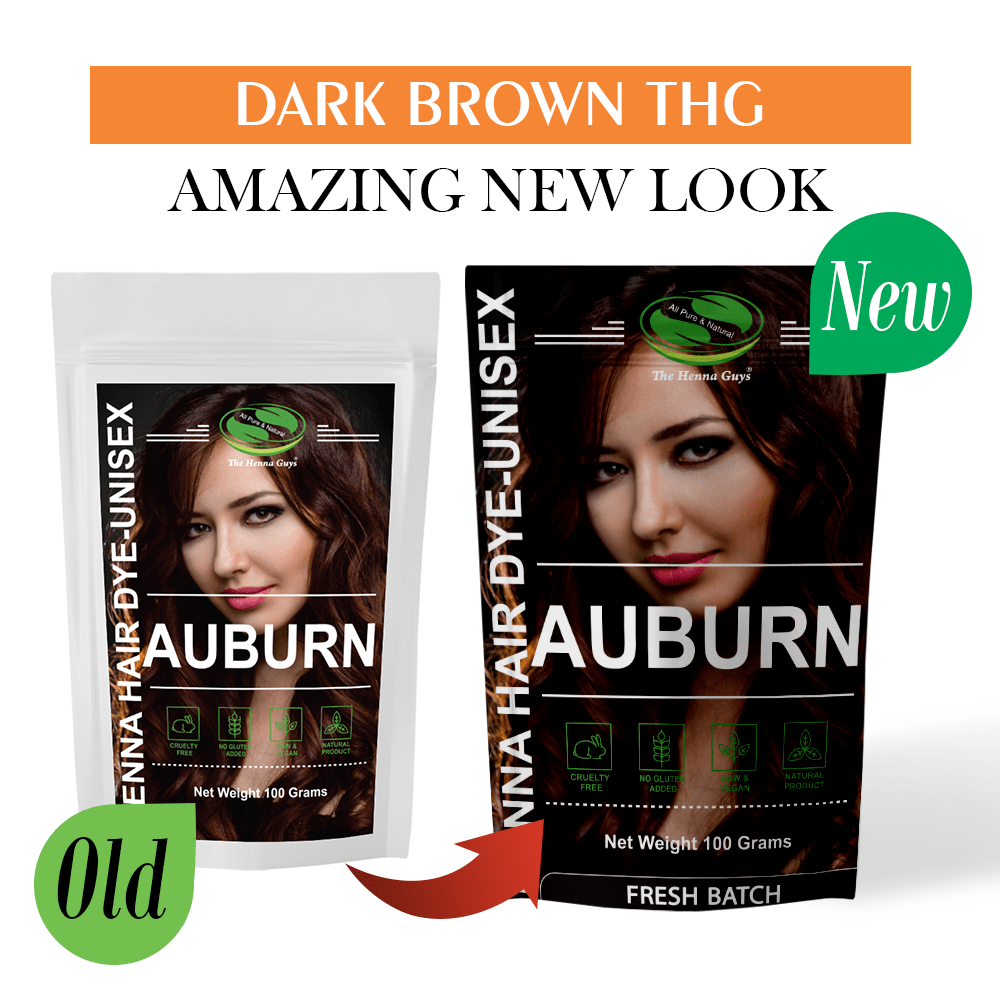 Auburn Henna Hair Dye