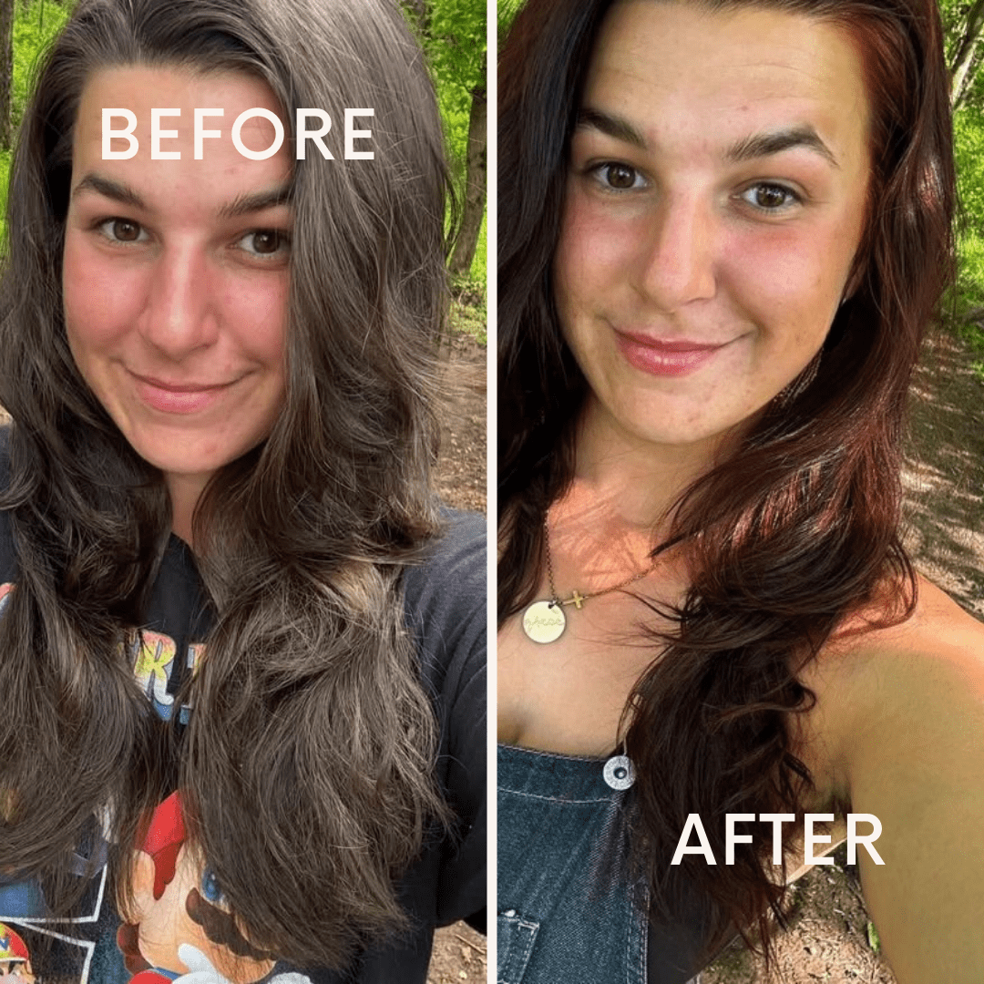 Burgundy Henna Hair Dye
