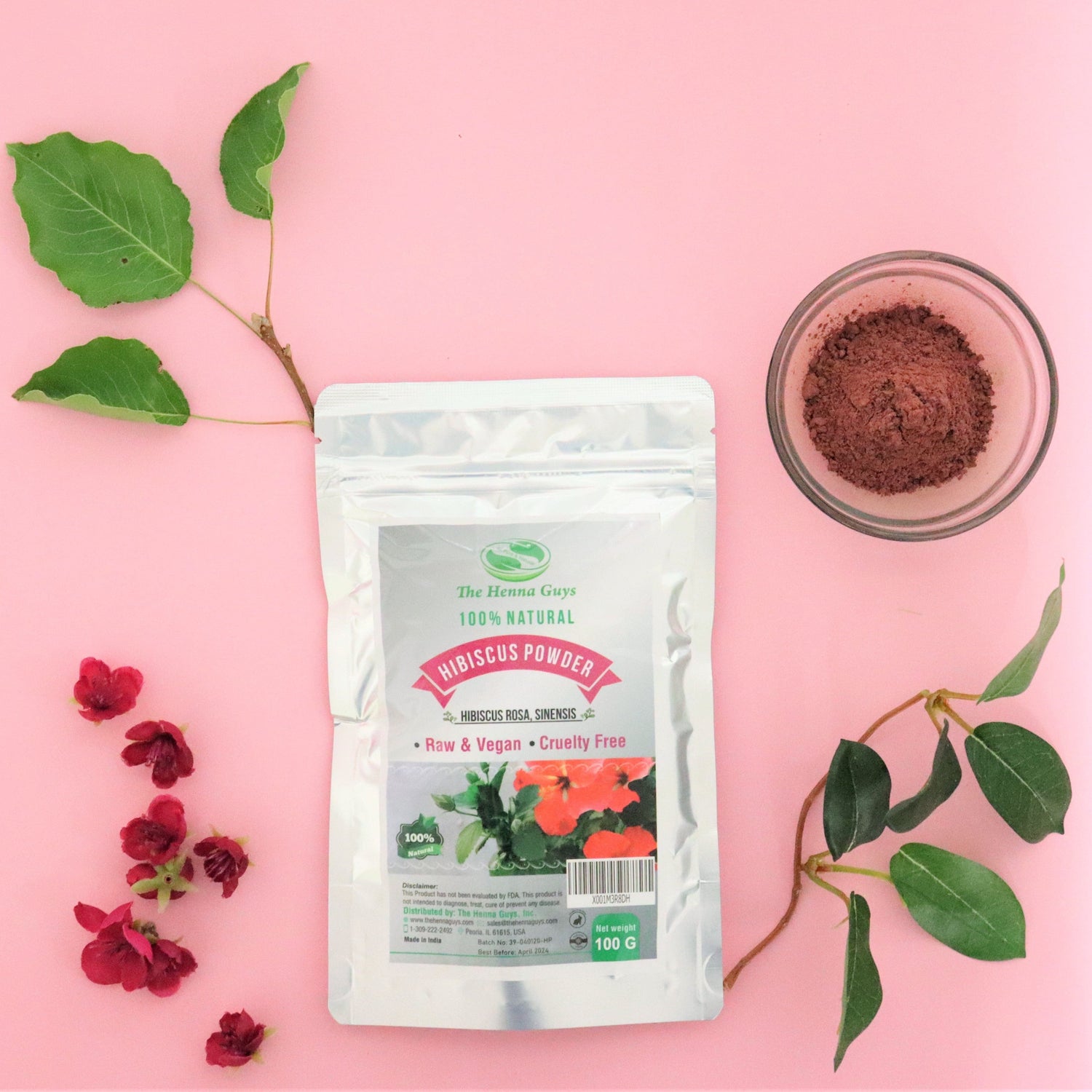 Hibiscus Powder - Promote Hair Health Hair Mask