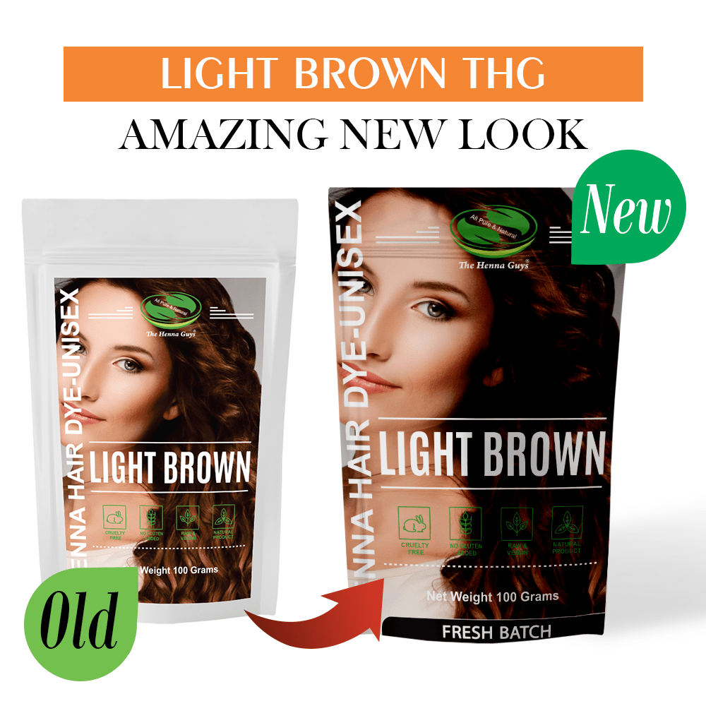 Light Brown Henna Hair Dye