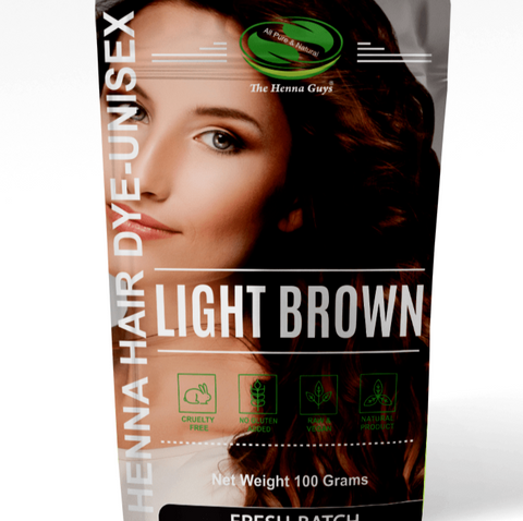 Light Brown Henna Hair Dye