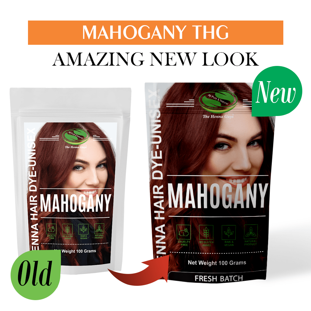 Mahogany Henna Hair Dye