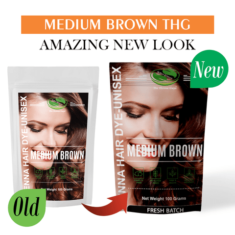 Medium Brown Henna Hair Dye