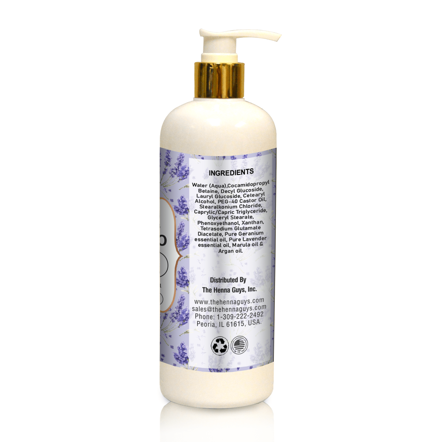 Argan Shampoo - Sulfate & Paraben Free