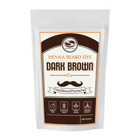 Dark Brown Henna Beard Dye