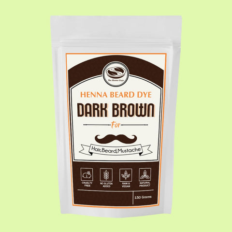 Dark Brown Henna Beard Dye