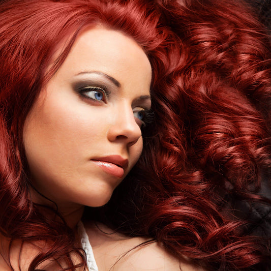 Deep Red Henna Hair Dye