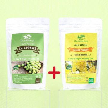 Enhance the Color & Manageability Combo - Amla & Cassia Powder