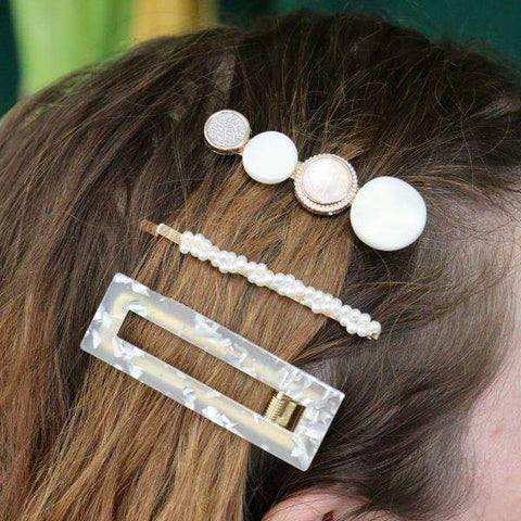 Hair Clips - Set of 3