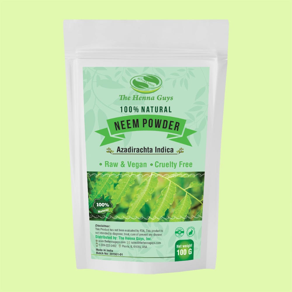 Herbal Neem Powder - Anti-Frizz Hair Mask