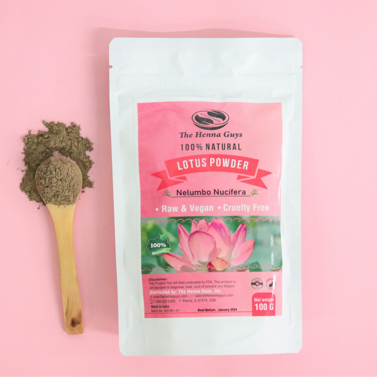 Lotus Powder - Hair Volumizer Mask