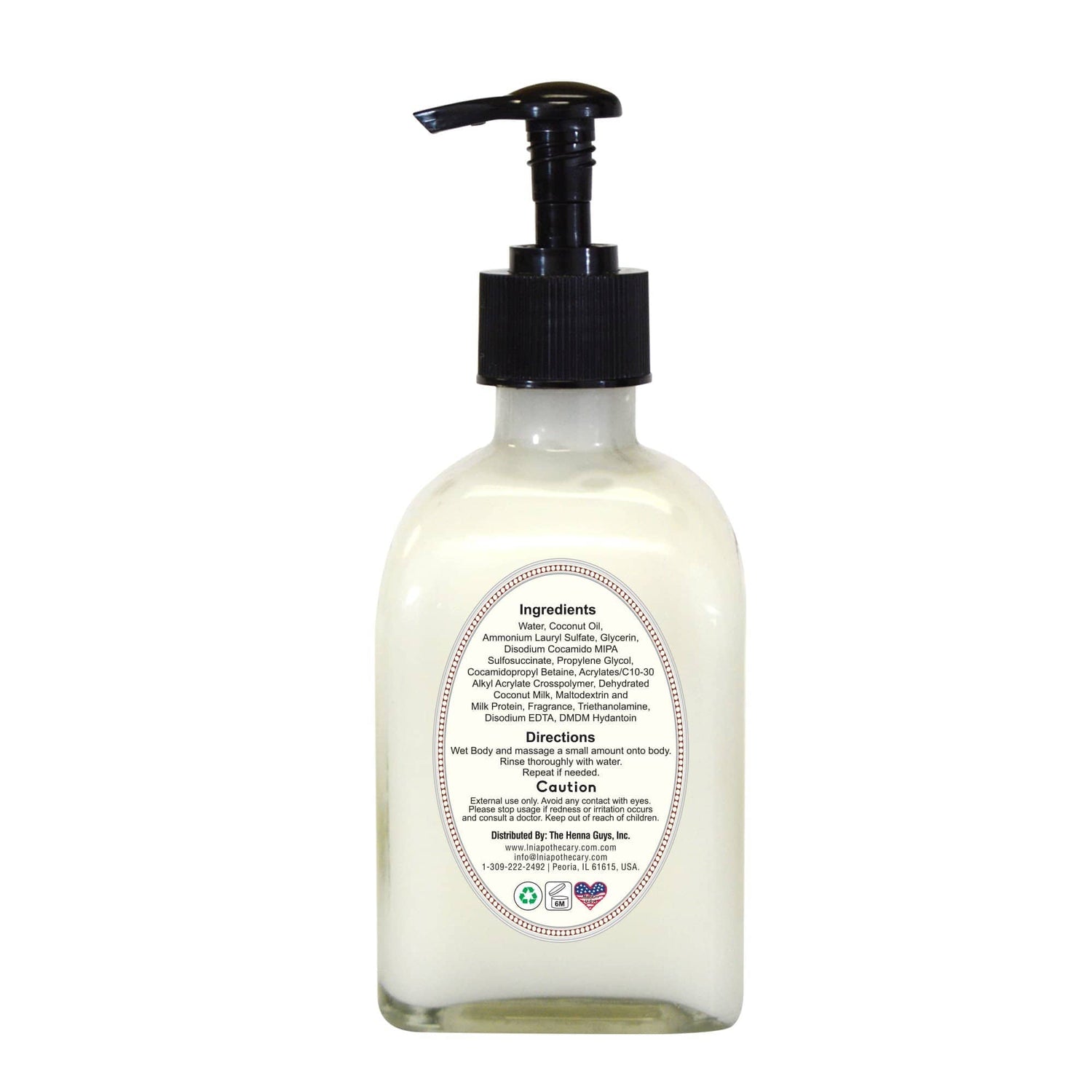 Luxurious Whipped Coconut Body Wash
