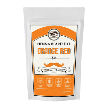 Orange Red Henna Beard Dye