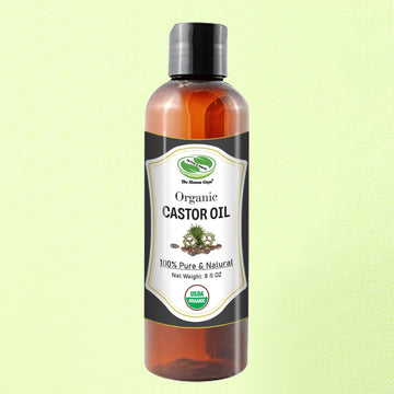 Organic Castor Oil - Natural Hair Growth Booster