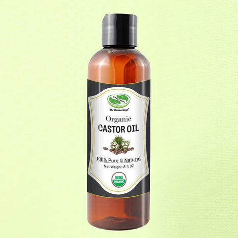 Organic Castor Oil - Natural Hair Growth Booster