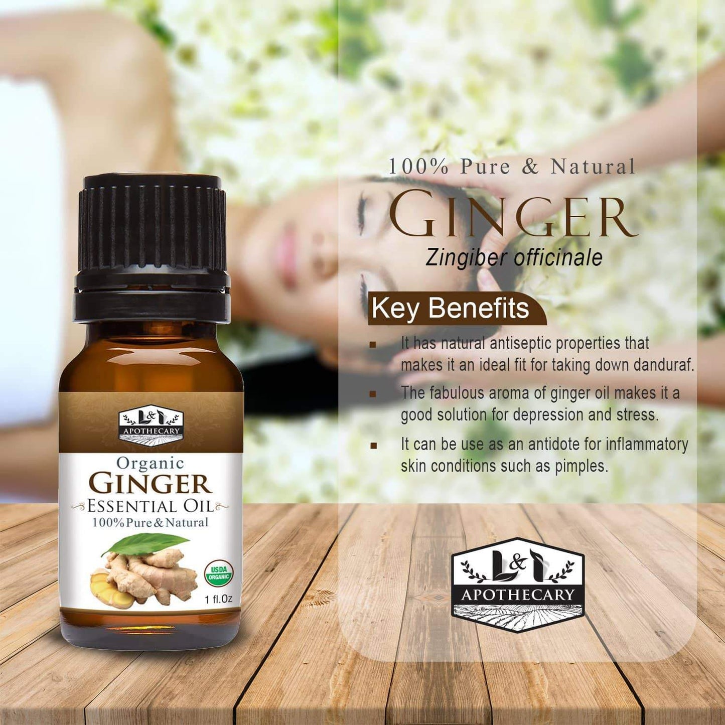 Organic Ginger Essential Oil