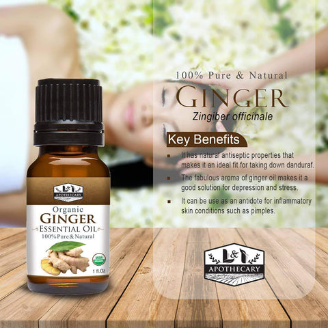 Organic Ginger Essential Oil