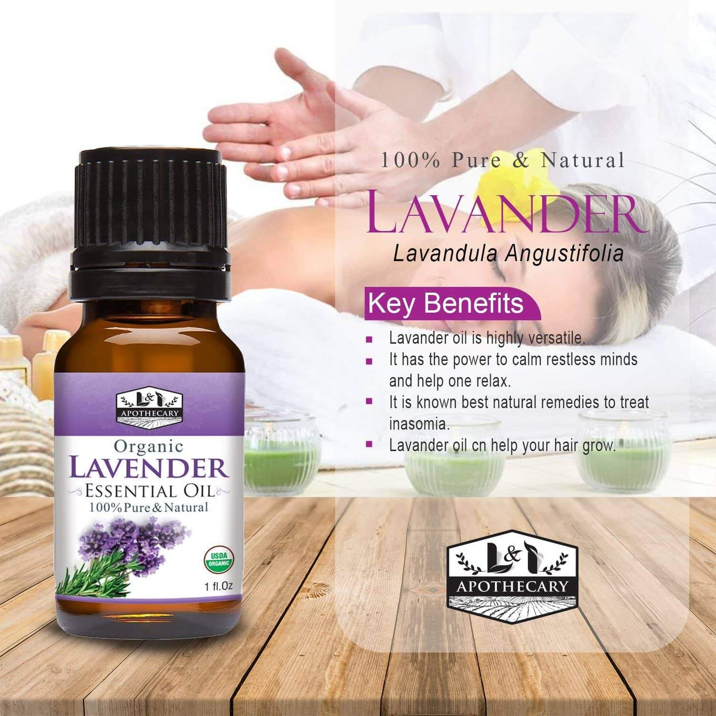 Organic Lavender Essential Oil