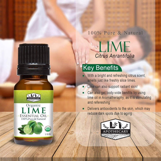 Organic Lime Essential Oil