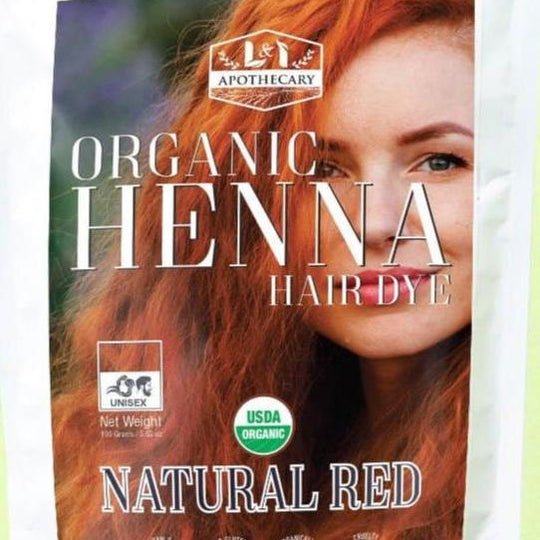 Organic Natural Red Henna Hair Dye - Alternate view