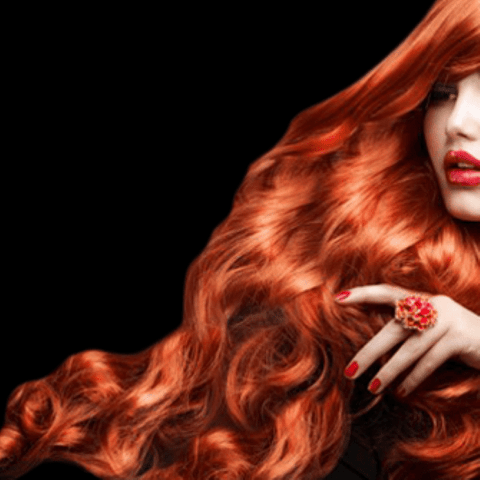 Organic Orange-Red Henna Hair Dye