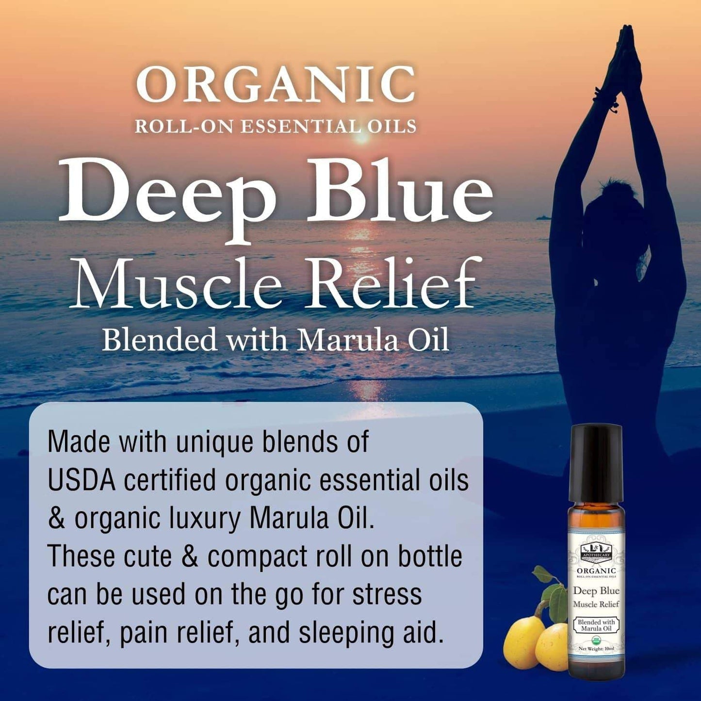 Organic Roll on Essential Oils