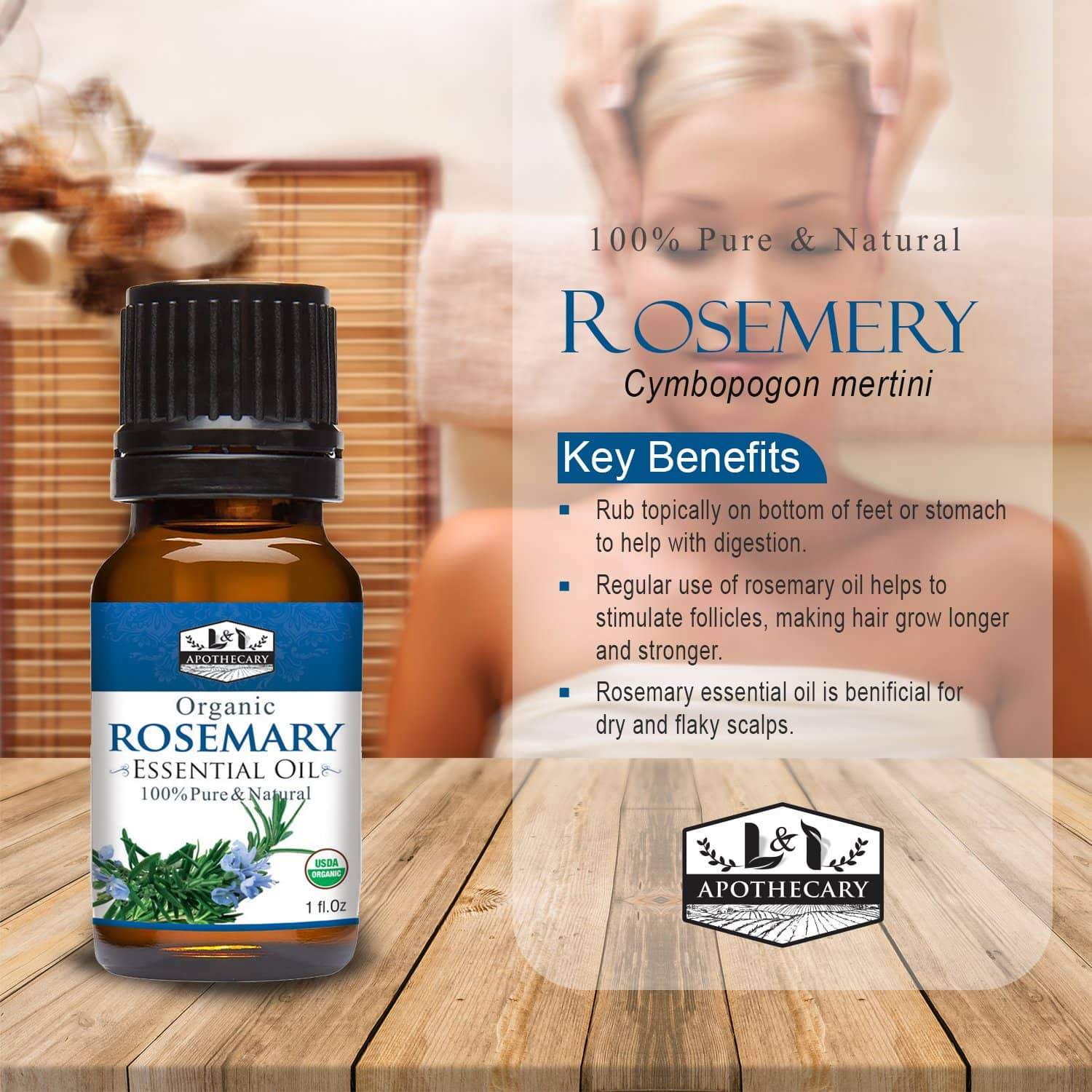 Organic Rosemary Essential Oil