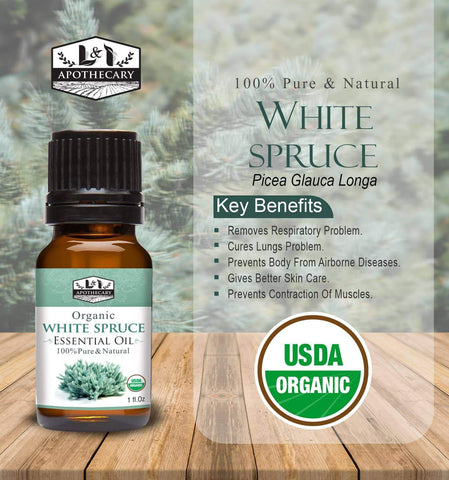 Organic White Spruce Essential Oil
