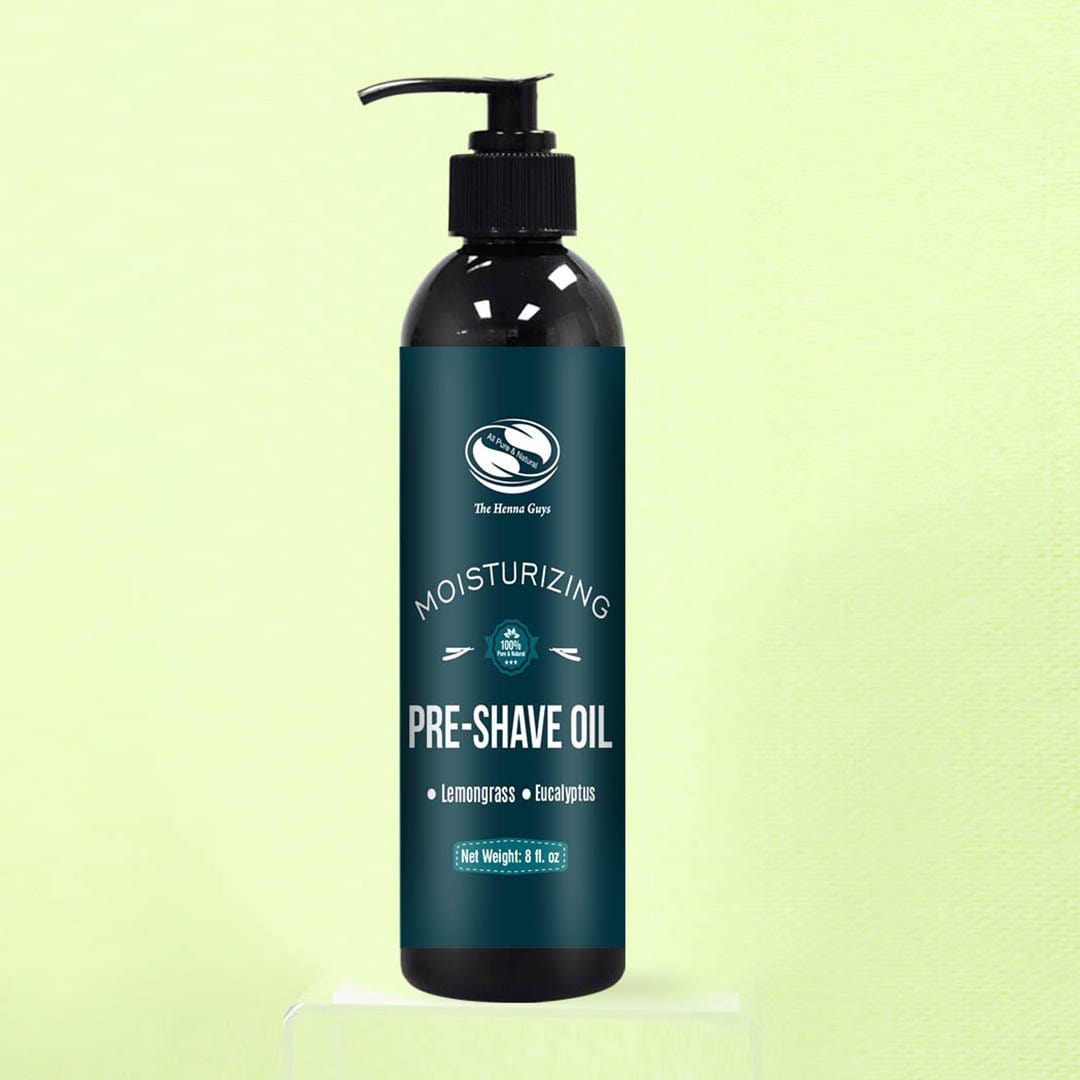 Pre shave Oil - Lemongrass & Eucalyptus