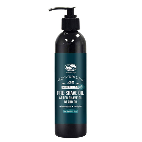 Pre shave Oil - Lemongrass & Eucalyptus