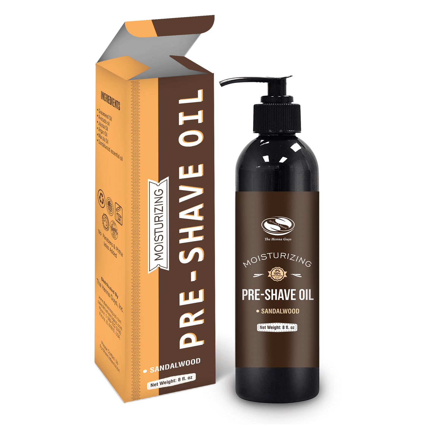 Pre shave Oil - Sandalwood