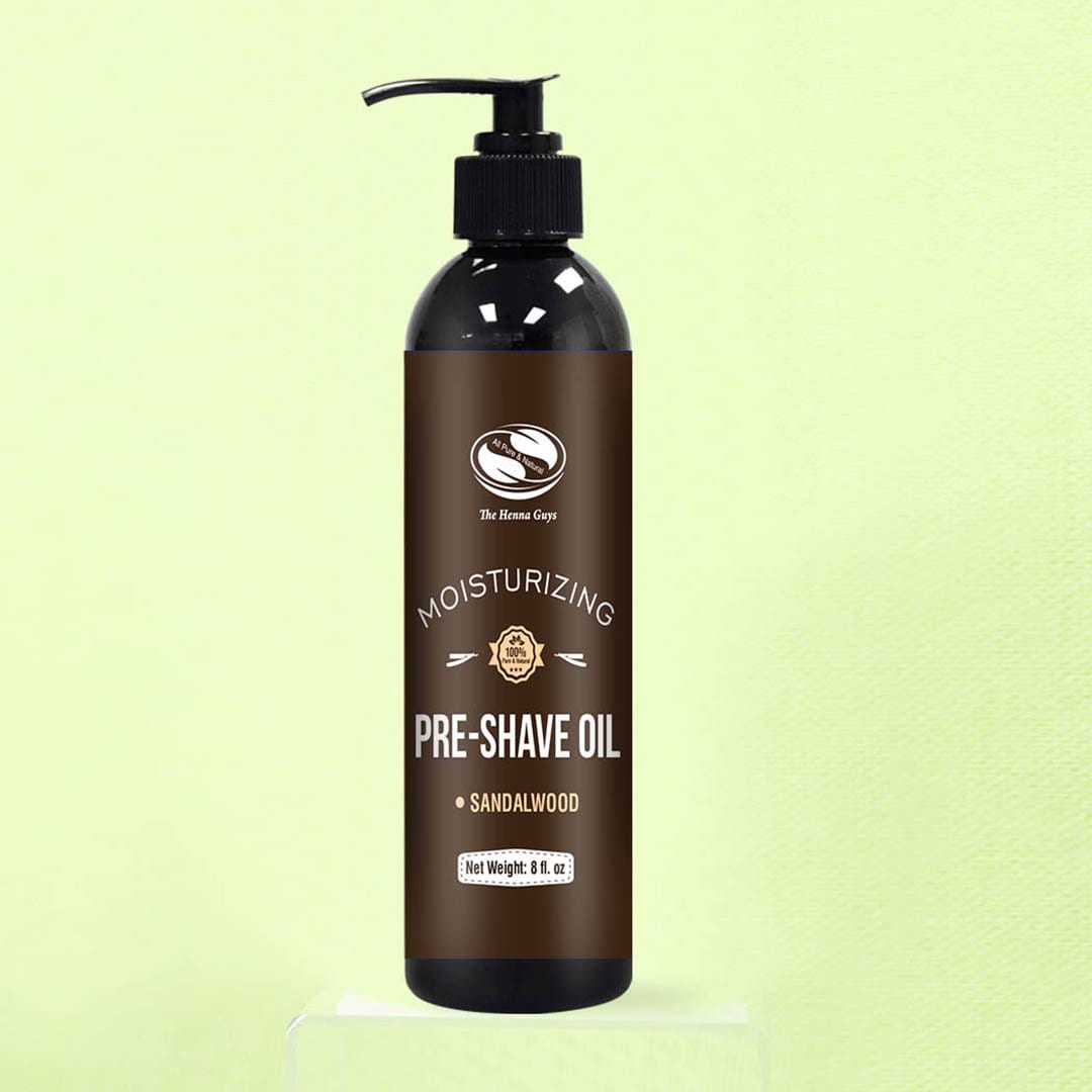 Pre shave Oil - Sandalwood, Remedy for Razor bumps & Ingrown hair