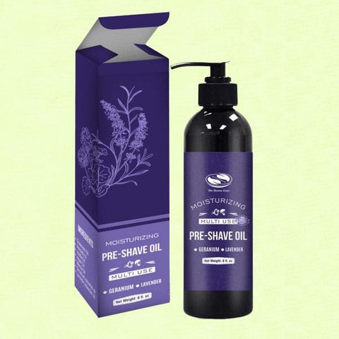 Pre Wax Oil for Irritation Free Waxing/ Shaving - Geranium & Lavender