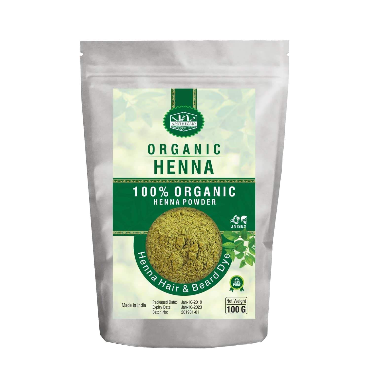 Pure Henna Hair Dye Organic Henna Powder USDA Certified The Henna Guys