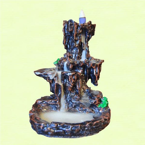 Resin Backflow Waterfall Incense Burner