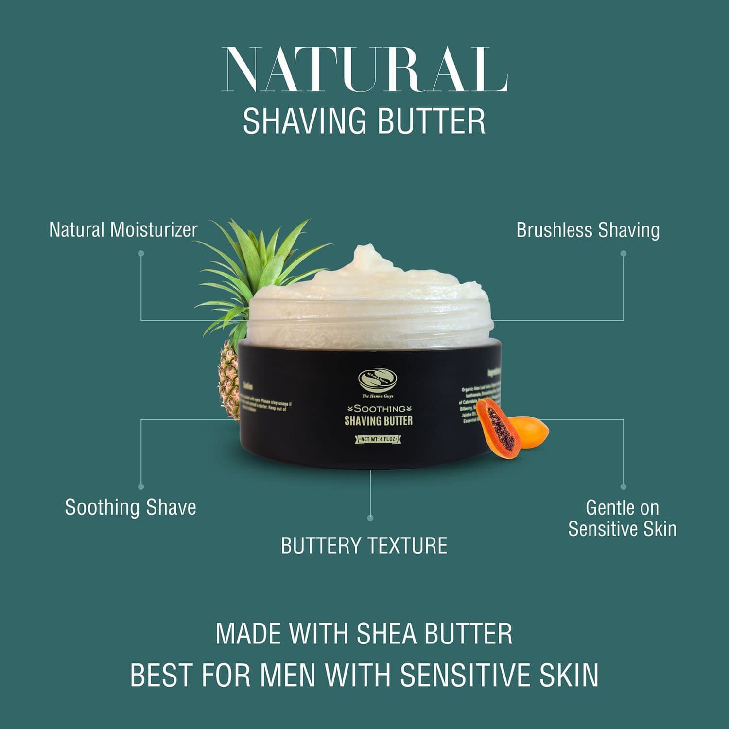 Shaving Butter - Lemongrass & Eucalyptus