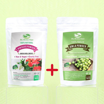 Soften & Condition Combo - Amla & Hibiscus Powder